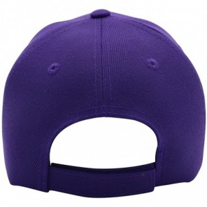 Baseball Caps Classic Baseball Hat Custom A to Z Initial Team Letter- Purple Cap White Black - Letter R - C218NXUZSZ8 $21.46
