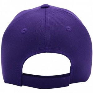 Baseball Caps Classic Baseball Hat Custom A to Z Initial Team Letter- Purple Cap White Black - Letter R - C218NXUZSZ8 $10.17