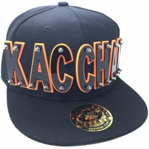 Baseball Caps KACCHAN HAT in Black - Black - C018H6LORN2 $26.57