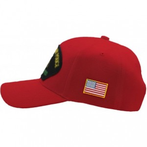 Baseball Caps US Navy CPO Retired Hat/Ballcap (Black) Adjustable One Size Fits Most - Red - CH18LZ3YT6Z $17.45