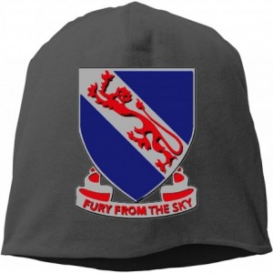 Skullies & Beanies 508th Airborne Infantry Regiment Fury from The Sky Beanie Cap Quick Drying Fashion Cap Dad Hat - Black - C...