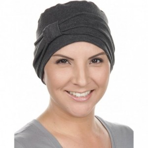 Headbands Double Layered Comfort Cotton Chemo Sleep Cap & Headband Beanie Hat Turban for Cancer - CX11BFKFSRL $18.25