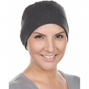 Headbands Double Layered Comfort Cotton Chemo Sleep Cap & Headband Beanie Hat Turban for Cancer - CX11BFKFSRL $18.25