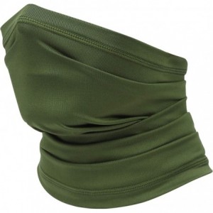 Balaclavas Summer Neck Gaiter Face Scarf/Neck Cover/for Sun Protection Headwear Hear Warp - Army Green - CZ197YE6DK3 $9.09