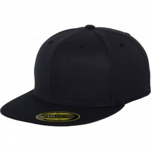 Baseball Caps Men's Premium 210 Fitted Cap - Dark Navy Blue - CW11IMXRGM9 $38.44