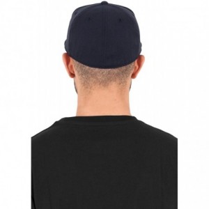 Baseball Caps Men's Premium 210 Fitted Cap - Dark Navy Blue - CW11IMXRGM9 $18.70