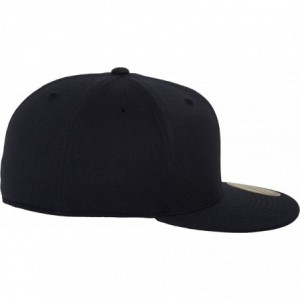 Baseball Caps Men's Premium 210 Fitted Cap - Dark Navy Blue - CW11IMXRGM9 $18.70