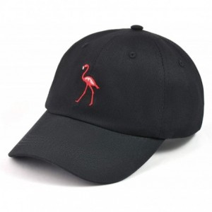 Baseball Caps Embroidered Dad Hat Unstructured Women Men Baseball Caps (Black) - C918XA9X6AR $21.96