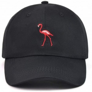Baseball Caps Embroidered Dad Hat Unstructured Women Men Baseball Caps (Black) - C918XA9X6AR $11.12