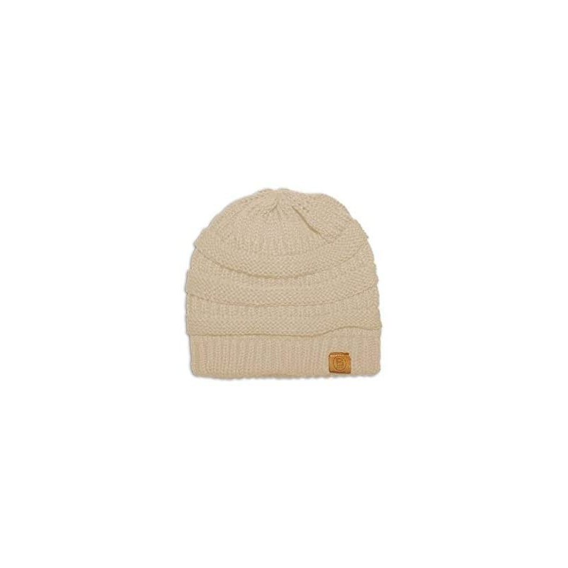 Skullies & Beanies Beanie Hat Cap Knit Skullies for Men Women Unisex - 101 Ivory - C7186NTW4CH $11.04