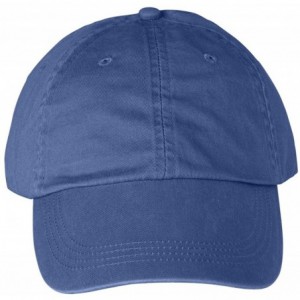 Baseball Caps Solid Low-Profile Pigment-Dyed Cap (145) - Deck Blue - CM1123PKON5 $15.90