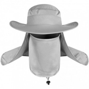Sun Hats Unisex Fishing Hat Men Sun Protection Cap Garden Travel Lawn Work Outdoor Sports Hiking Hats Neck Flap - CA18C63URLZ...