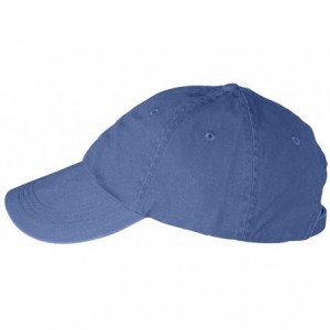 Baseball Caps Solid Low-Profile Pigment-Dyed Cap (145) - Deck Blue - CM1123PKON5 $8.38