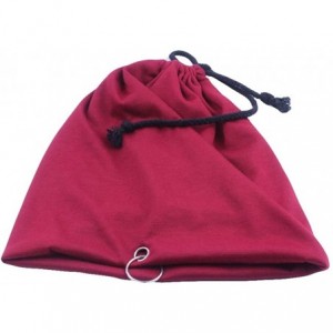 Balaclavas Unisex Men Ring Lacing Beanie Thin Hip-hop Skull Cap hat - Dark Blue - CX12N42MGVA $9.20