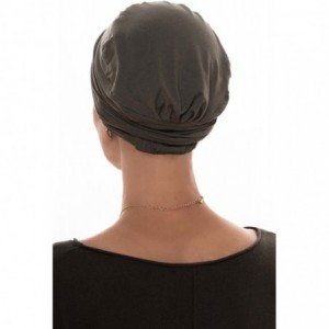 Skullies & Beanies Bamboo Couture Cap- Cancer Headwear for Women - French Beige - CE12CEJD0UX $26.59
