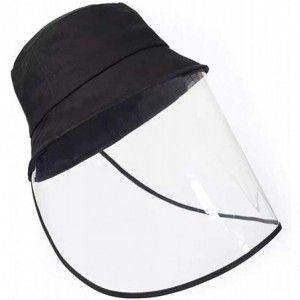 Sun Hats Bucket Sun Hat Women Floppy Cotton Hats Wide Brim Summer Beach Fisherman's Caps UPF 50+ UV Packable - A01-black - CG...