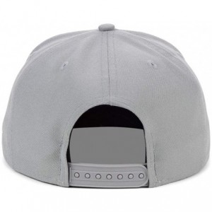 Baseball Caps Marvel Captain America Metal and Thread 9FIFTY Snapback Cap Gray - C718W3Q5QEQ $27.08