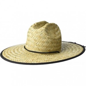 Sun Hats Men's Lifeguard Sun Hat - Floral Tropical Trim - CG18XWYWILA $16.87