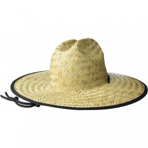 Sun Hats Men's Lifeguard Sun Hat - Floral Tropical Trim - CG18XWYWILA $16.87