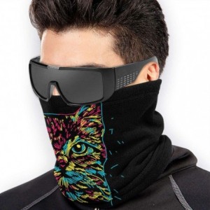 Balaclavas Face Mask Custom Colorful Cat Style 3D Seamless Half Face Bandanas Balaclava (style12) - Style12 - C7197ZMZW9U $13.12