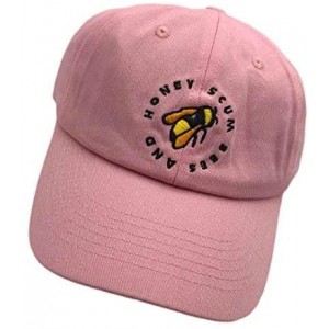 Baseball Caps Golf Wang Baseball Cap Bee Dad hat Embroidery Baseball Cap Cotton Dad Hat Unisex - Pimk-1 - CU18NOXLHSN $9.70