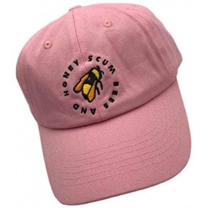 Baseball Caps Golf Wang Baseball Cap Bee Dad hat Embroidery Baseball Cap Cotton Dad Hat Unisex - Pimk-1 - CU18NOXLHSN $9.70