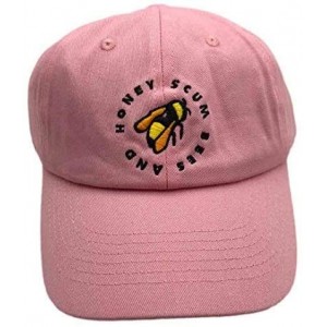 Baseball Caps Golf Wang Baseball Cap Bee Dad hat Embroidery Baseball Cap Cotton Dad Hat Unisex - Pimk-1 - CU18NOXLHSN $9.70