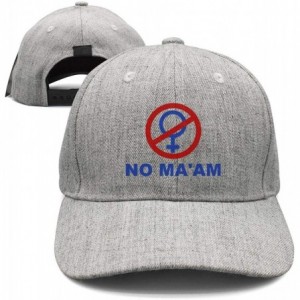 Baseball Caps No Ma'am - Vintage Style Trucker Hat Retro Mesh Cap - No Ma'am-24 - CE18LE7TX6Q $20.37