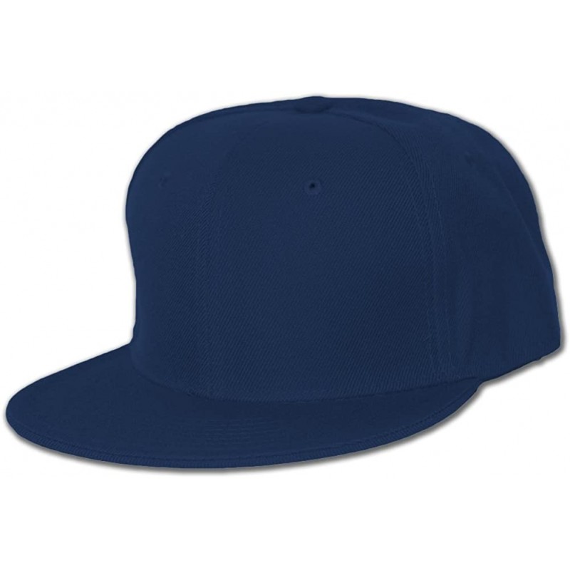 Baseball Caps Blank Baseball Hat - Navy - CT112BY30TN $7.32