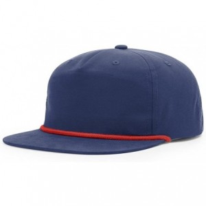 Baseball Caps Grandpa Pinch Snapback Blank Baseball Cap OSFA HAT - Navy - CG187458CZZ $16.76