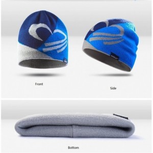 Skullies & Beanies Winter Knit Beanie Sports Hat Warm Outdoors Cap Hiking Bicycling Running Cycling - Lemon - C2187I7GG38 $13.17