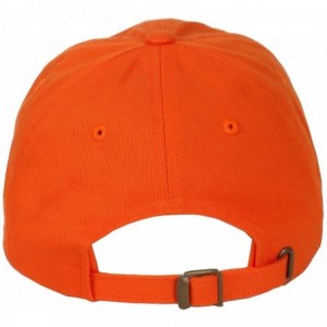 Baseball Caps Plain Animal Snakeskin PU Leather Strapbacks Hat (Black/Brown) - Orange/Royal3 - CA1283EY91R $10.34
