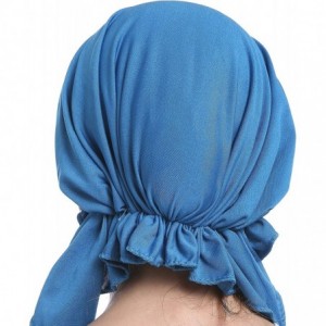 Skullies & Beanies Crystal Stretchy Bandana Headscarf Alopecia - Blue - C818G8427C5 $11.60