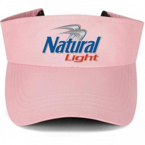 Visors Sports Visor Hats Michelob-Ultra- Men Women Sport Sun Visor One Size Adjustable Cap - Pink-24 - CD18WHR4CE2 $15.76