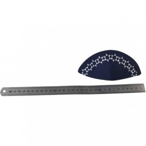 Skullies & Beanies Kippah Beautifully Breathable Celebrating - Blue Star of David - CV18OXLTSZ6 $10.27