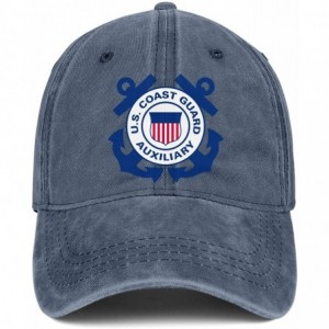 Baseball Caps Unisex Baseball Caps United States Coast Guard Auxiliary Popular Sun Hats - United States Coast-28 - CK18WMHGSW...