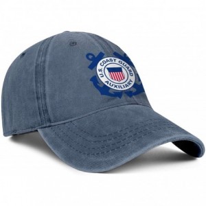 Baseball Caps Unisex Baseball Caps United States Coast Guard Auxiliary Popular Sun Hats - United States Coast-28 - CK18WMHGSW...