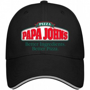 Baseball Caps Cap Adjustable Sports papa Loves Pizza Vintage Snapback hat - Papa Loves Pizza-10 - CL18HX0EWCG $20.43