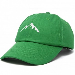 Baseball Caps Outdoor Cap Mountain Dad Hat Hiking Trek Wilderness Ballcap - Kelly Green - CJ18SMQRE7H $11.85