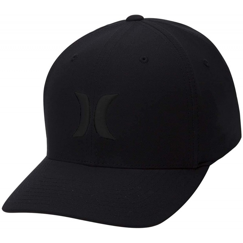 Baseball Caps Men's Dri-fit One & Only Flexfit Baseball Cap - Black/Black - C718AQSH2IG $30.95