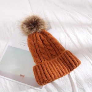 Skullies & Beanies knife Knitted Winter Snowboarding Slouchy - Camel - CO18IWH3E0E $12.51