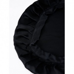 Skullies & Beanies Natural Sleep Bonnet Beauty - Black - CP17YL3IATW $15.23