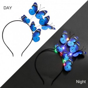 Headbands Butterfly Headbands Accessories Halloween - Blue - C818QLWSLM6 $10.81