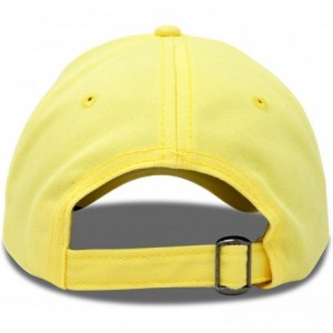 Baseball Caps Cute Moose Hat Baseball Cap - Minion Yellow - CU18LZ7GZAO $13.13