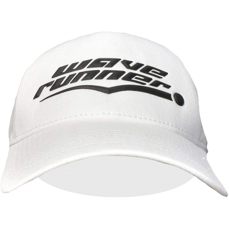 Baseball Caps UPF 50+ Baseball Cap - Stretch to Fit- Bendable Brim- Seamless - White/Black - CQ1969CNS7U $14.31