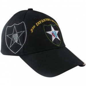 Baseball Caps U.S Army 2nd Infantry Division Black Cap Hat Licensed 403E - CJ1898O96N4 $12.87