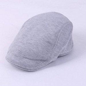 Newsboy Caps Newsboy Ivy Cap-Traditional Solid Cotton Herringbone Flat Hat for Women & Men & Boys & Girls - C818NI8SYXH $10.16