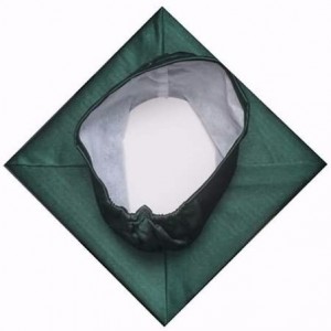 Baseball Caps Unisex Adult Shiny Graduation Cap with Tassel 2020 - Adjustable - Forest Green - CC185W56SXN $11.39