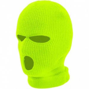 Balaclavas Quality Full Face Knit Ski Mask Beanie Men Women Unisex One Hole Three Hole Winter Headwear Face Mask Protection -...