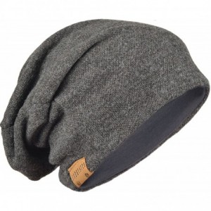 Skullies & Beanies Slouch Beanie Hat for Men Women Summer Winter B010 - B010-dark Grey - CX1212L9A1V $25.56